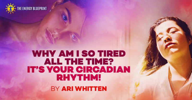 Why Am I So Tired All The TIme - It Is Your Circadian Rhtyhm - Cover Image │ Why am I so tired, theenergyblueprint.com