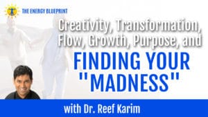 Creativity, Transformation, Flow, Growth, Purpose, and Finding Your "Madness" with Dr. Reef Karim