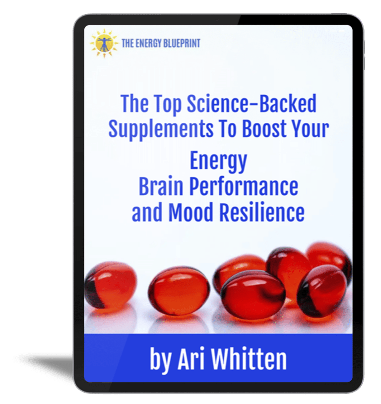 The Top Science Backed Supplements For Energy eBook The Energy